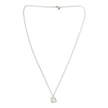 "As Is" Herkimer Mines "Diamond" Quartz Cuban-Link Dangle Necklace