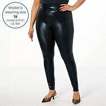 "As Is" HUE Coated Gloss Legging