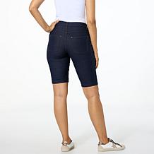 "As Is" HUE Essential Cuffed Denim Short