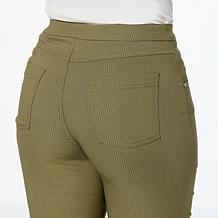 "As Is" HUE Everyday Stretch Knit Pull-On Capri Pant