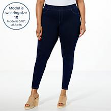 "As Is" HUE Ultimate Stretch Denim Legging