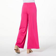 "As Is" IMAN Global Chic All Day Elegance Wide-Leg Ponte Pant