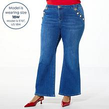 "As Is" IMAN Global Chic Sailor Jean