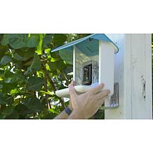 "As Is" Improvements Solar Powered Smart Birdfeeder With Camera