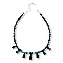 "As Is" Jay King Gallery Collection Multigemstone Reversible Necklace