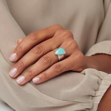 "As Is" Jay King Sterling Silver Campitos Turquoise Ring