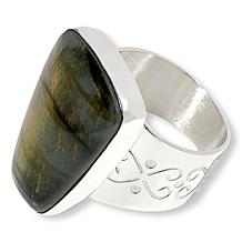 "As Is" Jay King Sterling Silver Labradorite Ring