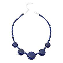 "As Is" Jay King Sterling Silver Sodalite 18" Necklace