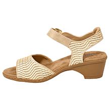 "As Is" JBU Jule Demi Wedge 2-piece Sandal 