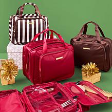 "As Is" Joy Clean & Chic Buy One, Get One New Expandable Toiletry C...