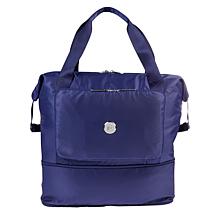 "As Is" Joy CleanBoss Expandable Pop Tote with Belt Bag & New Coole...
