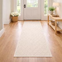 "As Is" Joy CleanBoss Indoor/Outdoor Antimicrobial 3'x6' Runner Rug
