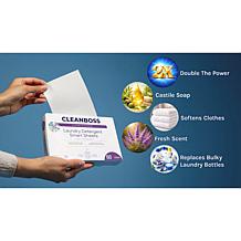 "As Is" Joy CleanBoss Powerful Laundry Smart Sheets 4pk Up to 240 L...