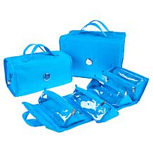 "As Is" Joy CleanBoss Store Everything & More 3-piece Big Beauty Cases