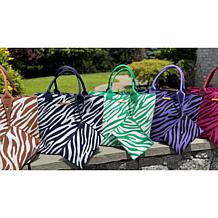 "As Is" Joy CleanBoss World Traveler Knit Chic Tote & Wristlet Set