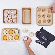 "As Is" Kalorik Maxx 6-piece Nonstick Bakeware Set