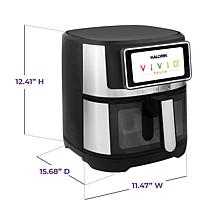 "As Is" Kalorik Vivid 5QT Air Fryer with Touchscreen