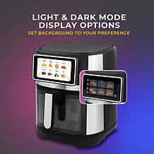 "As Is" Kalorik Vivid Touch 7qt High-Res Touchscreen Air Fryer with...