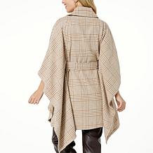 "As Is" kathy ireland® Fashion 360 Swiss Chateau Faux Wool Belted P...