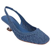 "As Is" Katy Perry The Laterr Woven Slingback Pump Heel