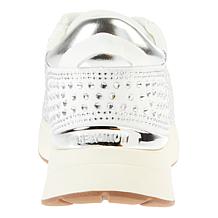 "As Is" Kenneth Cole Reaction Cindy Stretch Knit Jewel Sneaker