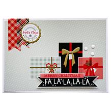 "As Is" Kingston Crafts 2328-piece Holiday Vellum and Acetate Kit