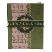 "As Is" Kingston Crafts 5" x 7" Holiday Background Stamps - Set of 6