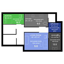 "As Is" LivePure Bali Multi-Room HEPA Air Purifier w/Air Quality Se...