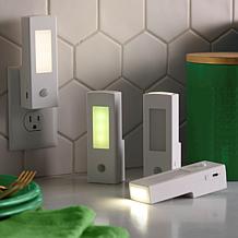 "As Is" Living Glow 6-in-1 Color-Changing Light with USB Charger 4-...