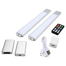 "As Is" Living Glow Cabinet Lights Rechargeable - 2-pack