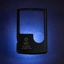 "As Is" Living Glow Mini Pocket Magnifier - Set of 4