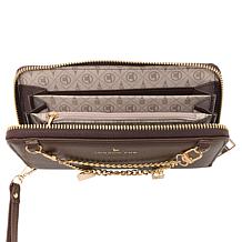 "As Is" London Fog Rich Pebble Charm Wristlet Wallet