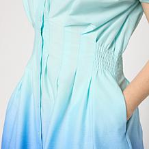 "As Is" Mark & James by Badgley Mischka Bat Wing Shirt Dress