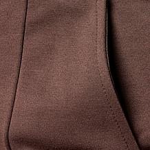 "As Is" MarlaWynne 360 Stretch Narrow Leg Pant with Front Slits