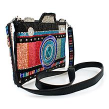 "As Is" Mary Frances Hand-Beaded Crossbody Mini Handbag