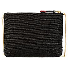 "As Is" Mary Frances Hand-Beaded Mini Crossbody Handbag