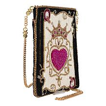"As Is" Mary Frances Hand-Beaded Mini Crossbody Phone Bag