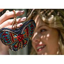 "As Is" Mary Frances Hand-Beaded Multi-Functional Coin Purse