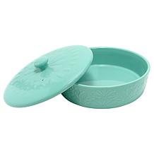"As Is" Mesa Mia by Jenny Martinez 9.6" Stoneware Tortilla Warmer