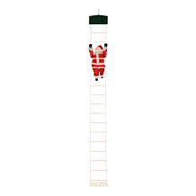 "As Is" Mr. Christmas 11' Rope Ladder Climbing Santa
