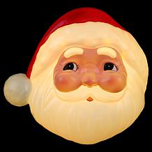 "As Is" Mr. Christmas LED Blow Mold Santa Tree Topper