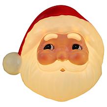 "As Is" Mr. Christmas LED Blow Mold Santa Tree Topper