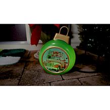 "As Is" Mr. Christmas Set of 2 12" LED Blow Mold Ornaments