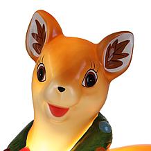 "As Is" Mr. Christmas Set of 2 LED Shatterproof 10" Deer