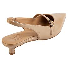 "As Is" Naturalizer Grayson Slingback Pointed Toe Kitten Heel