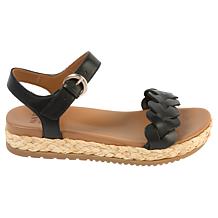 "As Is" Naturalizer Neila Leather Espadrille Sandal