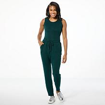 "As Is" Nina Leonard 3-piece Shawl Cardigan Tank and Pant Set