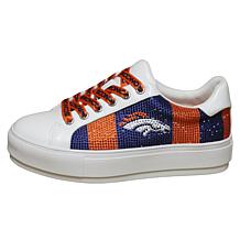 "As Is" Officially Licensed NFL Lace-Up Sparkle Sneaker by Cuce Sho...