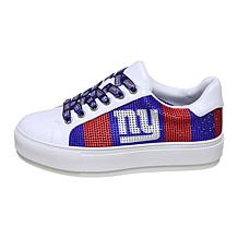 "As Is" Officially Licensed NFL Lace-Up Sparkle Sneaker by Cuce Sho...