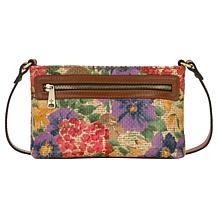 "As Is" Patricia Nash Aimee Vintage Distressed Leather or Canvas Cr...